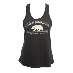 Straight N Arrow In Black Tank Top