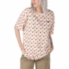 Vans WoBreast Cancer Awareness Oversized Tee Shirt In Nude Check (Ztt)