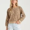 Billabong Sun Shrunk In Animal (Ani) Sweatshirt