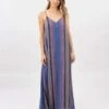 Rip Curl Golden Days Stripe Maxi In Blue Dress -Surf Wear Women Store HS1600727689