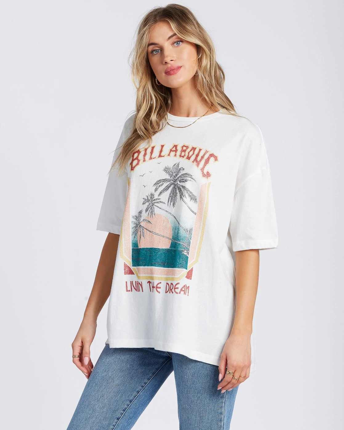 Billabong Livin The Dream In Salt Crystal (Scs) Shirt 3 Billabong Livin The Dream In Salt Crystal (Scs) Shirt