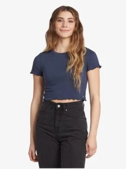 Roxy Sunny Side In Mood Indigo (Bsp0) Shirt