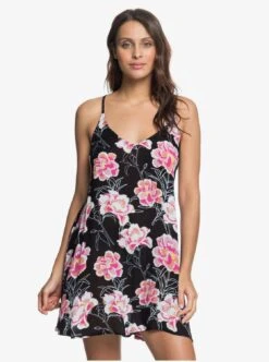 Roxy Be In Love Strappy In Anthracite Zilla S (Kvj9) Dress