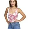 RVCA Captured Tie Dye In Multi Tank Top -Surf Wear Women Store HS1611794711