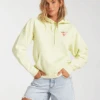 Billabong Catchin Waves Hoodie In Lime Sweatshirt -Surf Wear Women Store HS1612208159