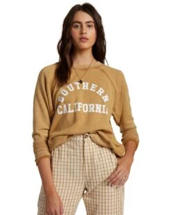 Billabong Keep Tryin Pullover In Canyon (Cay) Sweatshirt