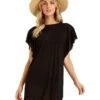 Billabong Out For Waves Cover Up In Black Dress