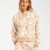 Billabong At Last Pullover In Sandcastle (Sac) Sweatshirt -Surf Wear Women Store HS1612214095