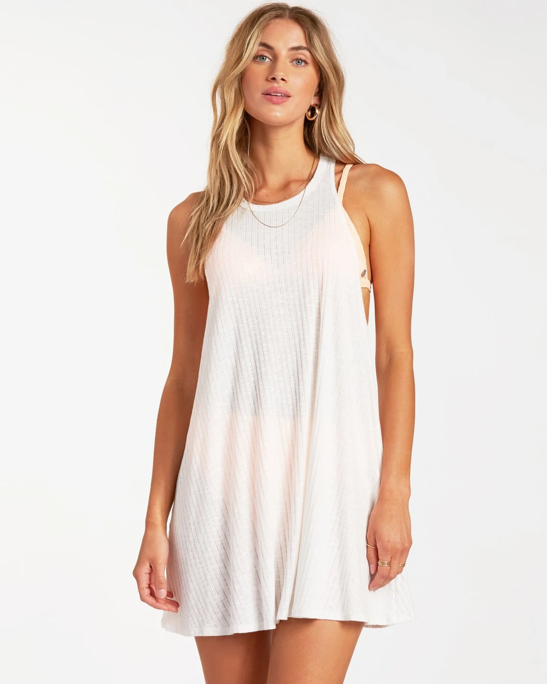 Billabong Sandy Sea Cover Up In Salt Crystal (Scs) Dress 3 Billabong Sandy Sea Cover Up In Salt Crystal (Scs) Dress