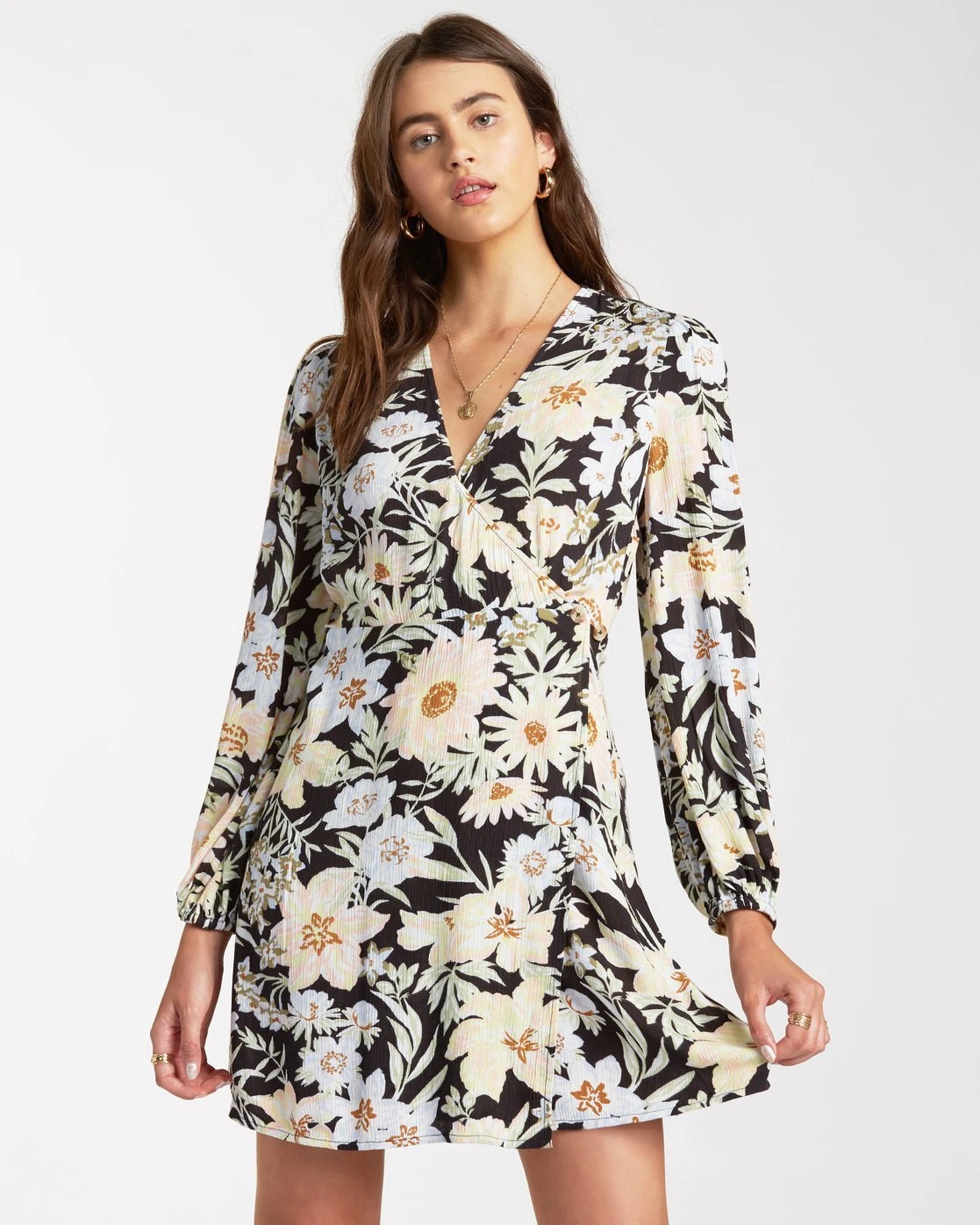 Billabong Lotta Love In Black Dress 3 Billabong Lotta Love In Black Dress