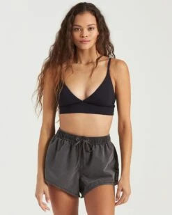 Billabong Sol Searcher Overdyed Volley Swim Short In Black Boardshorts