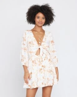 Stay Golden In Tropical Sands (Tos) Dress