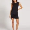Volcom Cinch U Were Gone In Black Dress -Surf Wear Women Store HS1612480033