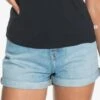 Roxy Authentic Denim In Blue Shorts -Surf Wear Women Store HS1614819211