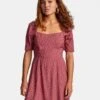 RVCA Peachy In Plum Berry (Pby) Dress -Surf Wear Women Store HS1615602997