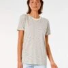 Rip Curl WoSaltwater Tee Shirt In Bone (Bo