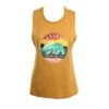 Sunset Bear In Gold Tank Top -Surf Wear Women Store HS1617148947