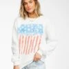Billabong Best Of Times In Salt Crystal Sweatshirt -Surf Wear Women Store HS1617395557