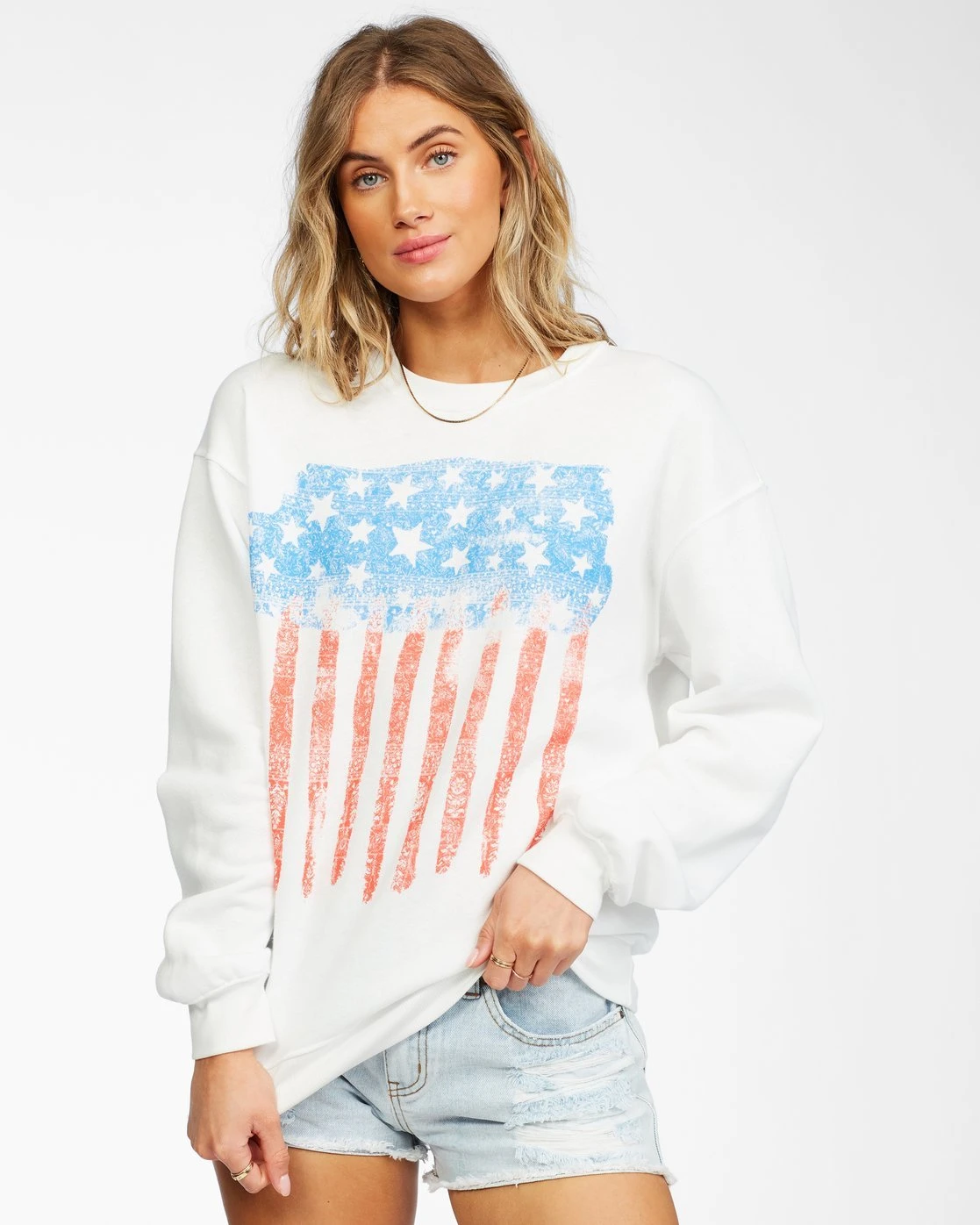 Billabong Best Of Times In Salt Crystal Sweatshirt 3 Billabong Best Of Times In Salt Crystal Sweatshirt