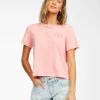 Billabong Eco Rockers In Coral Shirt -Surf Wear Women Store HS1617396982