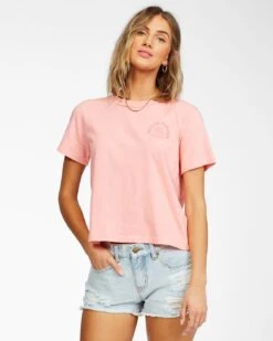 Billabong Eco Rockers In Coral Shirt