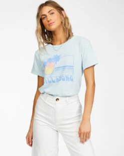 Billabong Sunset View In Blue Shirt