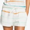 Roxy For The Love Of Surf Sweat Shorts In White Shorts