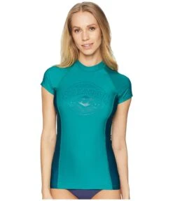 Billabong Surf Dayz Performance Fit Short Sleeve Colb (moss Jade)