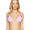 Cosita Buena Wavey Triangle Top (lavanda) 2 Cosita Buena Wavey Triangle Top (lavanda) -Surf Wear Women Store Z4432674
