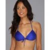 Cosita Buena Molded Push-up Bandeau Halter (electric Blue)
