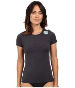 Rip Curl Whitewash Loose Fit Short Sleeve (charcoal)